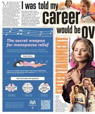Jodie Foster Interview Career Oscar Nominations 2024 Article Clipping March picture