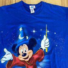 Disneyland Mickey Fantasia Disney Shirt Sleep Dress Women's One Size Vintage 90s picture