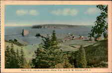 Postcard: Percé, P.Q., vue de la colline. -Perce, P.Q., from N. W. Hil picture