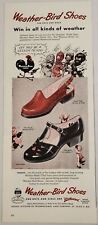 1947 Print Ad Weather-Bird Kid's Shoes Rooster Holds Gun St Louis,Missouri picture