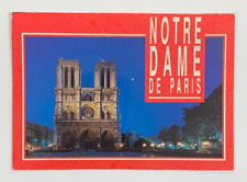 Notre Dame de Paris France Postcard Posted 1996 picture