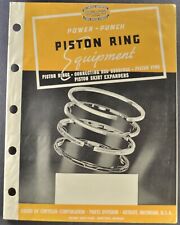 1940-1941 Mopar Piston Ring Parts Book Chrysler Plymouth Dodge DeSoto Original picture