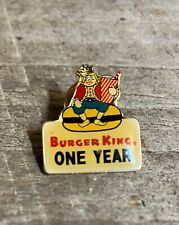 1950s - 60's  era Burger King enamel pin  very rare rare in excellent condition  picture