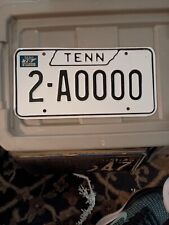 1972 Tennessee Plate # 2-A0000 picture