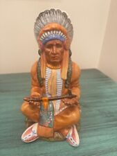 1978 Royal Doulton THE CHIEF Limited Figurine HN 2892 Indian Peace Pipe picture