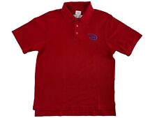 The Walt Disney Red Short Sleeve Polo Shirt Sz M Unisex Adult picture