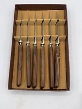 Sheffield Peerless Forged Stainless Knife Set In Original Box picture