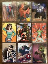 SPIDER-MAN Complete Sub-Set #S1-9 | 2007 Sky Box Marvel Masterpieces picture