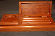 Levenger Wooden Fountain Pen Ink Stand Case Box picture