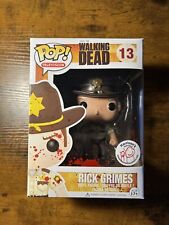 Funko Pop The Walking Dead Bloody Rick Grimes Harrison's #13 FAKE REPLICA picture