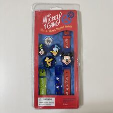 Vintage Disney Mickey & Gang Mix & Match Digital Watch Sealed picture