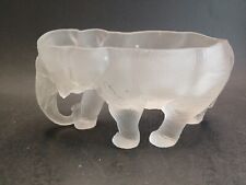 Frosted Glass Elaphant Planter picture