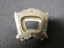 Crosley  Escutcheon Early 1930's Models Metal Dimensions in Photos picture