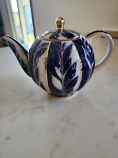 Lomonosov Imperial Porcelain Teapot Winter Night  Minty Condition  picture