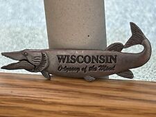 Vintage Wisconsin FISH OOTM Odyssey Of The Mind Pin Pin back Lapel Pin picture