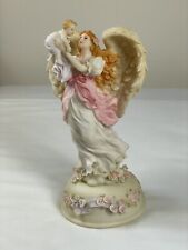 Seraphim Classics Musical Mariah Heavenly Joy Angel w/ Baby #81469 by Roman 1998 picture
