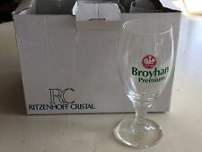 Ritzenhoff Cristal Beer Glasses Broyham Premium Crystal Chalice Set of 6 German picture