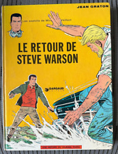 Michel Vaillant Le Retour de Steve Warson EO 1st Graton Dargaud  1972 French picture