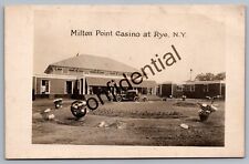 Real Photo MILTON POINT CASINO At Rye NY Westchester New York RP RPPC L26 picture