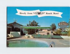 Postcard Howdy from Ranch Motel Van Horn Texas USA picture