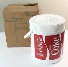 Vintage 2 Gal Coca Cola Coke Cooler Hamilton Skotch Kooler w/ Original Box NOS picture