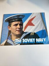 The Soviet Navy, USSR,  Commemorative booklet from 1990 San Diego Visit picture