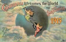 Postcard PPIE Panama Pacific Expo California Welcomes The World To San Francisco picture