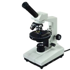 Polarized Light Compound Monocular Microscope Adjustable Stage 40X-400X picture
