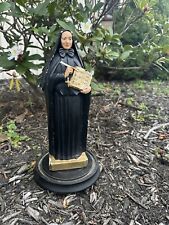 Vintage Antique 1939  Saint Mother Frances Cabrini Xavier Statue picture