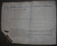 Elias pharaoh. interprètre grand army. naturalized louis xviii Barbé-marbois. 1815 picture