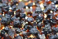 705 GM Magnificent Natural Chocolate Color Rough ANDRADITE GARNET Crystals Lot picture