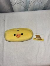 Brand New San-X Rilakkuma Kiiroitori Face Bag Accessories Case Yellow Ducky Face picture