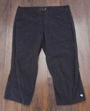 Mountain Hardwear Pants Capri Women Size 35 Black *45G0229p picture