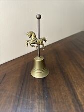 Horse Brass Bell Carousel 6.5
