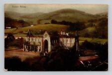 Postcard Tintern Abbey Wales, Antique M17 picture