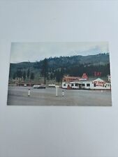 Vintage ROADSIDE Postcard--NEVADA-Reno-Last Chance Coffee Shop Motel Gas Station picture