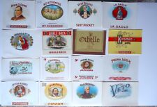 16 Different Vintage ORIGINAL Cigar Box Labels Mt. Rushmore Old Hickory G41 picture