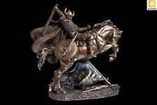 EQUESTRIAN Viking Fighting VERONESE Figurine Hand Painted Great For A Gift picture