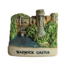 Warwick Castle Souvenir Magnet Moat Warwickshire England picture