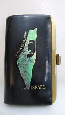 Judaica Purse Israel Map Vintage Mid Century picture
