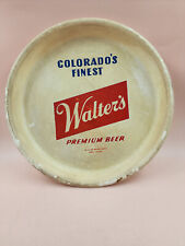 Vintage Walter's  Premium Beer Tray 12