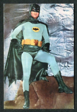 1967 vintage post card ADAM WEST as TV's BATMAN unused OSS 4x6
