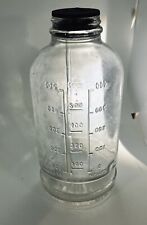 Vintage 1950's BAXTER Dextrose Saline Glass Bottle picture