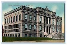 c1905 View of Public Library, Des Moines IA Unposted Antique Postcard picture