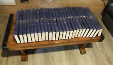 The HARVARD Classics, Complete 52 Volume Blue Set - Some w/Water Damage on Cover picture