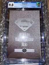 Superman (1987) # 75 Poly-Bagged Platinum Edition CGC 9.0 picture