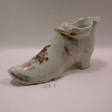 Porcelain shoe souvenier with colorful flowers, 20th Century picture