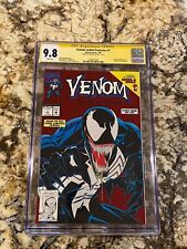 VENOM LETHAL PROTECTOR #1 CGC 9.8 SS MARK BAGLEY SIGNATURE WHITE PGS RED FOIL CV picture