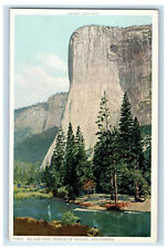 c1910 El Capitan Yosemite Valley, CA Phostint Posted Advertising Postcard picture