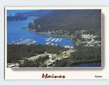 Postcard Aerial General View of Haines Alaska USA picture